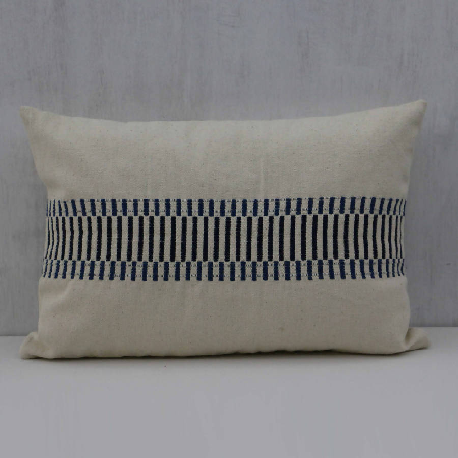 Nimmit Spor Handwoven Throw Pillow Cover | India - Sumiye Co
