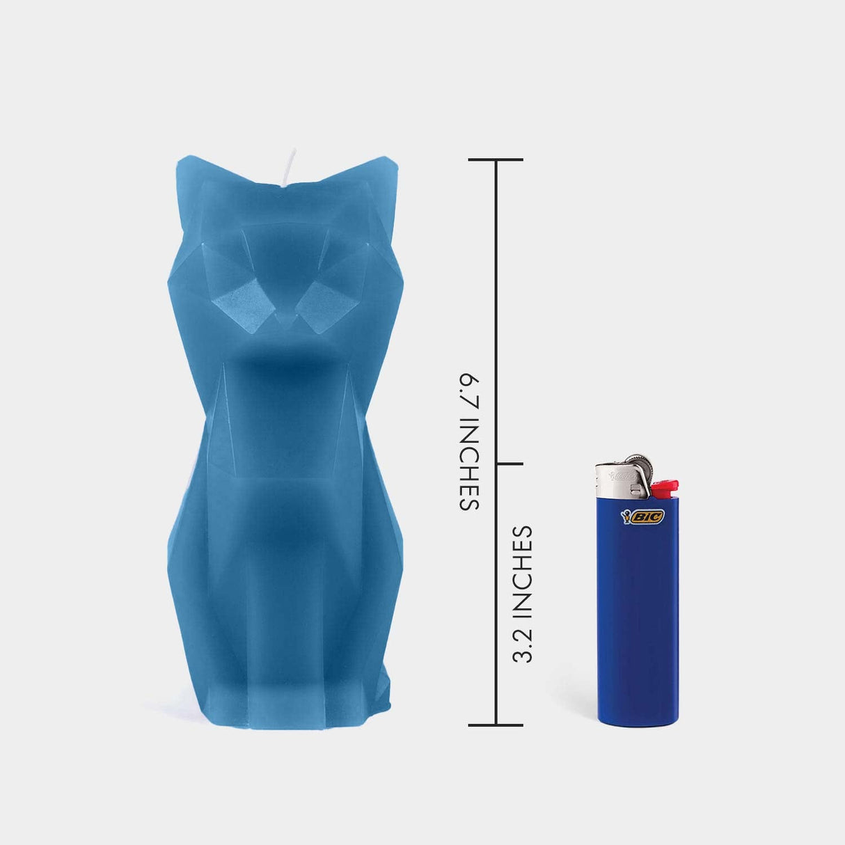 Cat Candle - Blue Kisa PyroPet - Sumiye Co