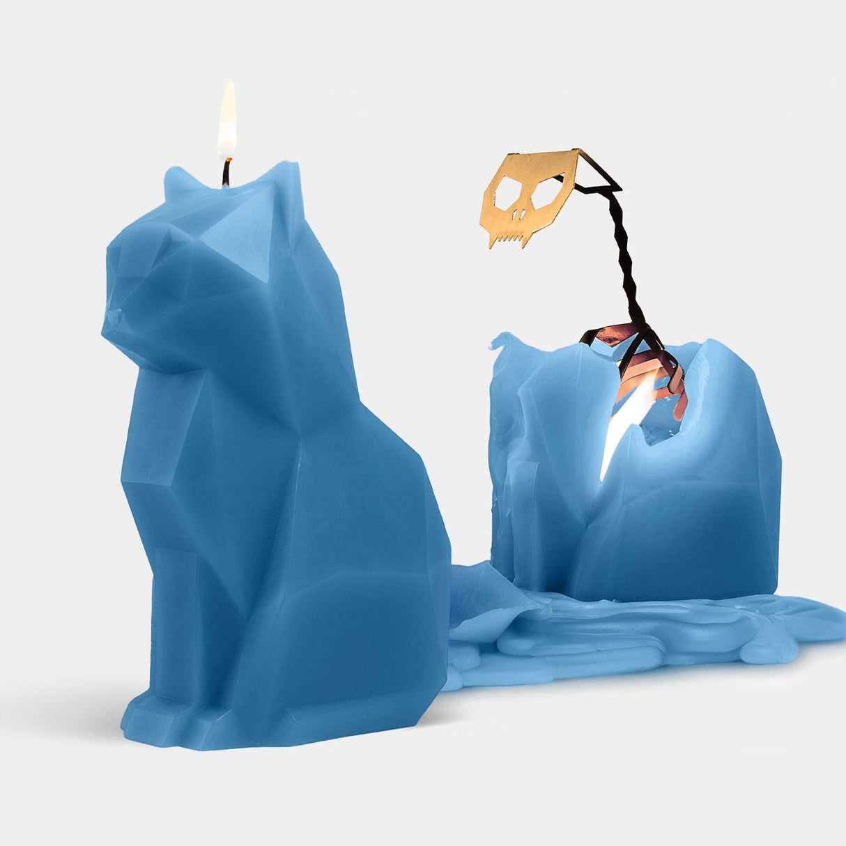 Cat Candle - Blue Kisa PyroPet - Sumiye Co