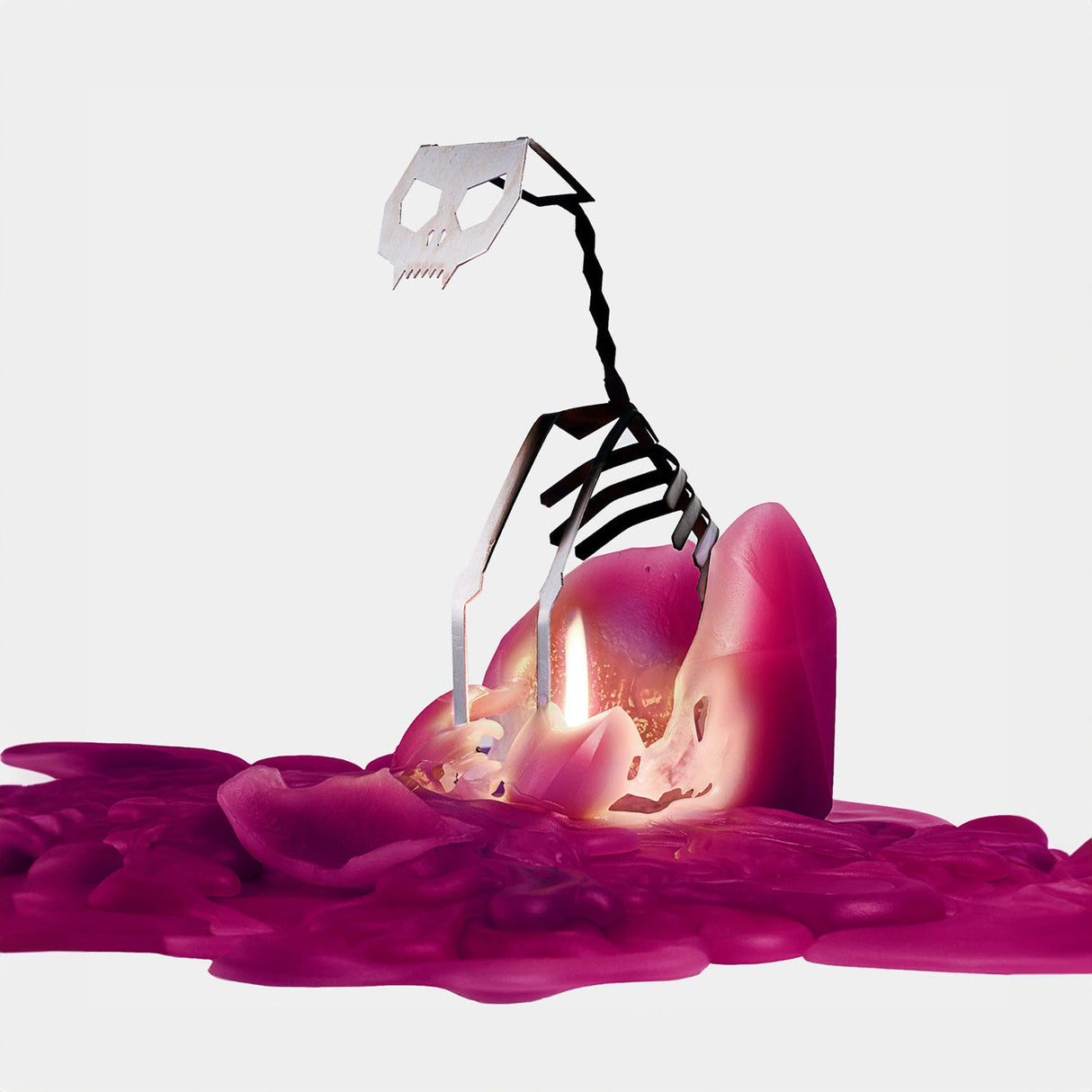 Cat Candle - Burgundy Kisa PyroPet - Sumiye Co