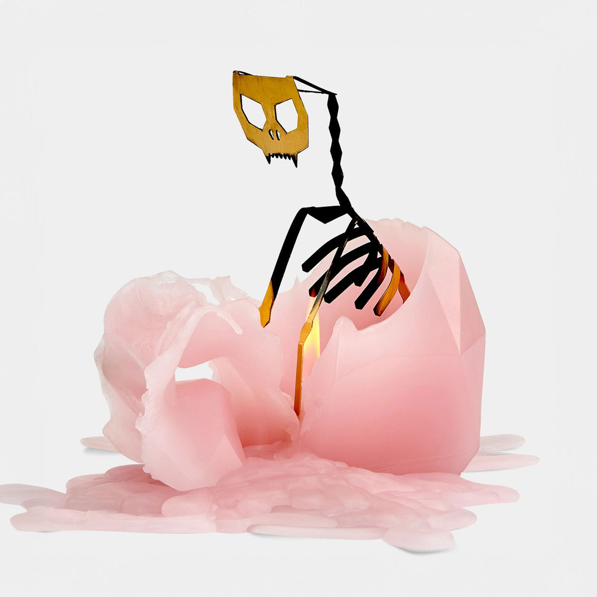 Cat Candle - Light Pink Kisa PyroPet - Sumiye Co