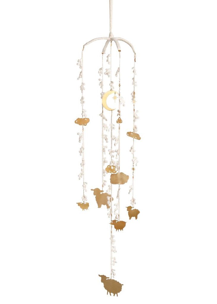 Lace Counting Sheep Mobile - Sumiye Co