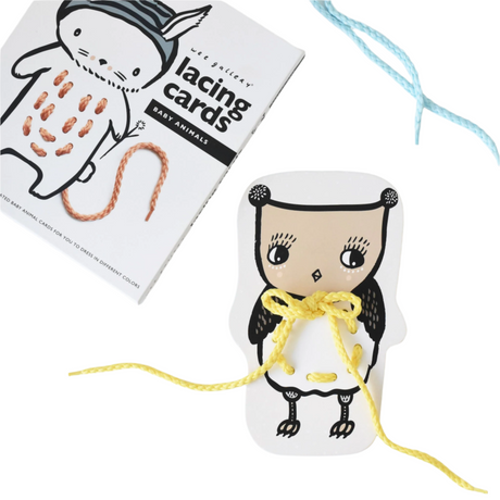 Lacing Cards - Baby Animals - Sumiye Co