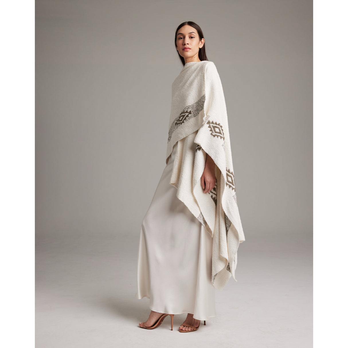 Long Estrella Duster in Textured Cotton - Sumiye Co