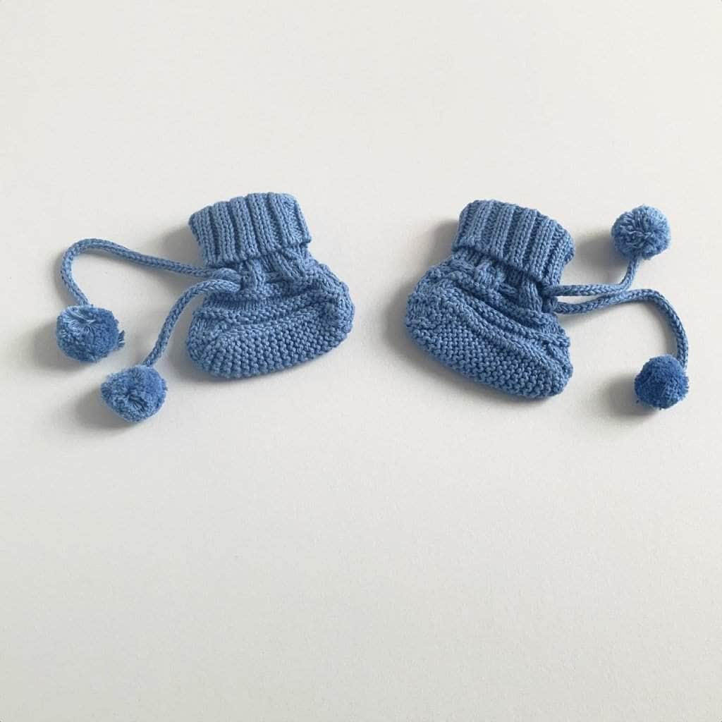 Organic Baby Knit Booties by Estella