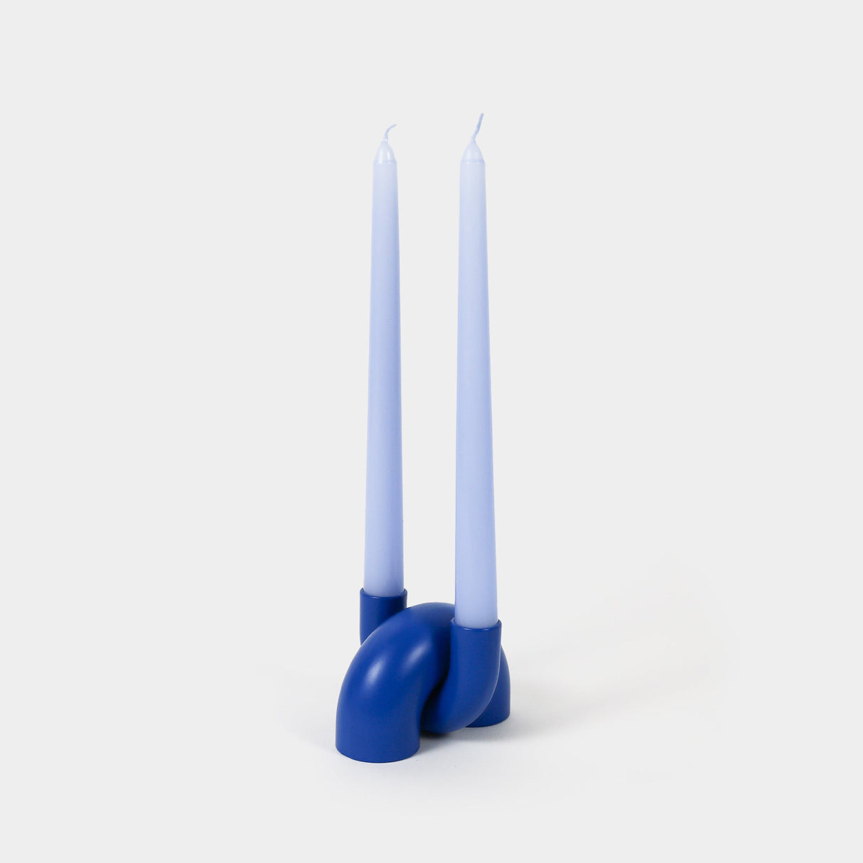 Macaroni 2-in-1 Candleholder - Tapers & Tealights - Royal Blue by 54Celsius - Sumiye Co