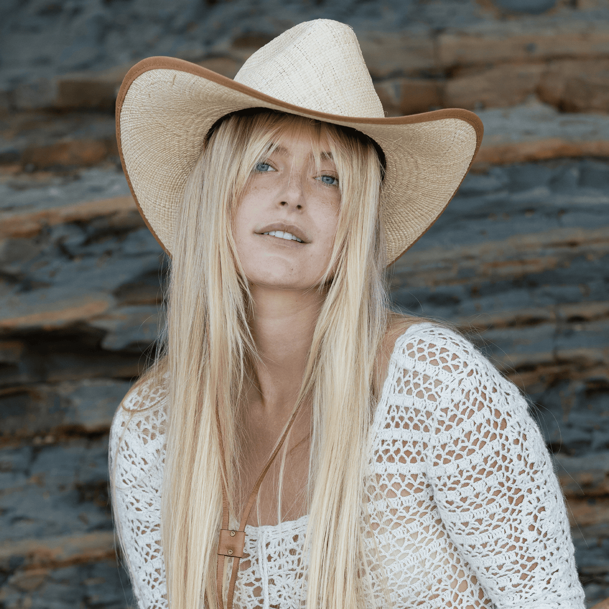 El Paseo Straw Cowboy Hat - Sumiye Co