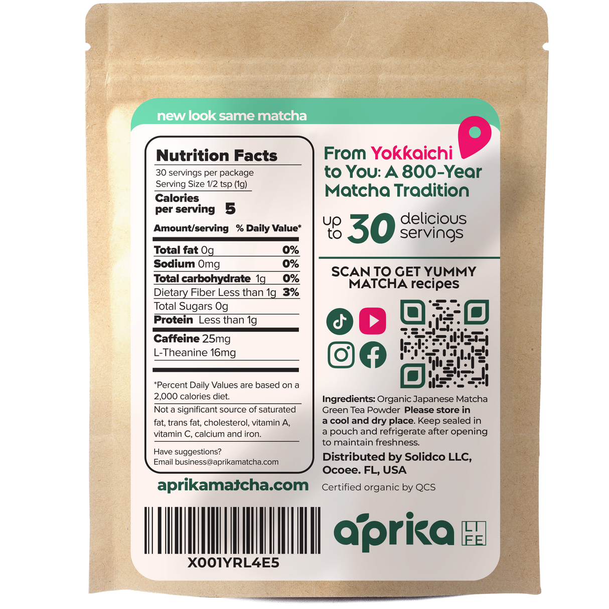 Organic Japanese Matcha Green Tea Powder