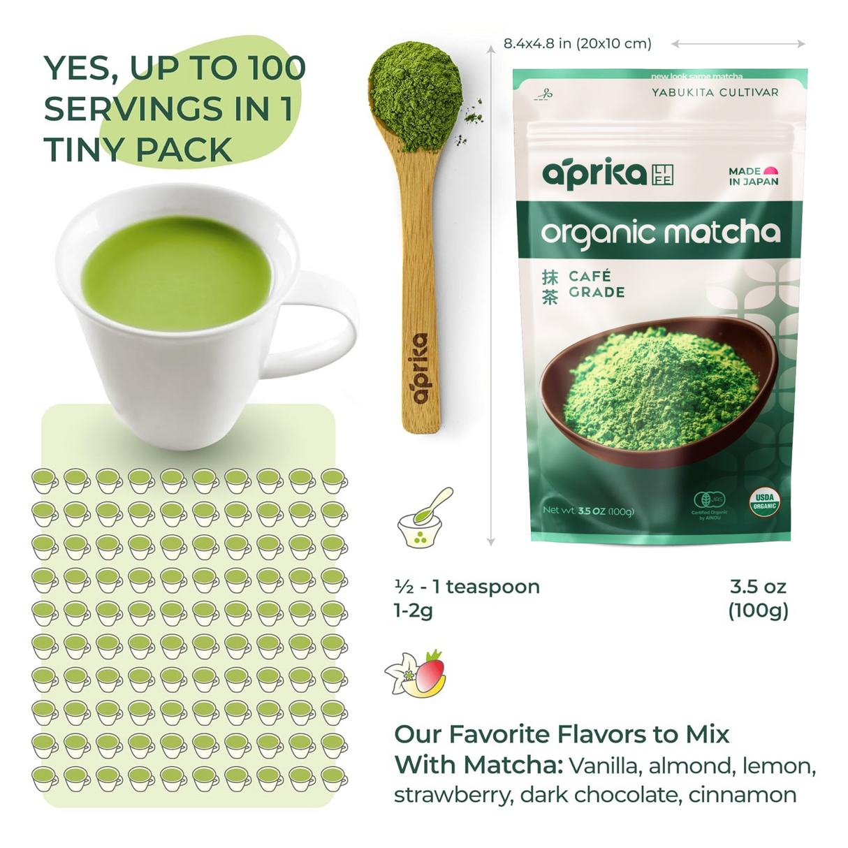 Organic Japanese Matcha Green Tea Powder