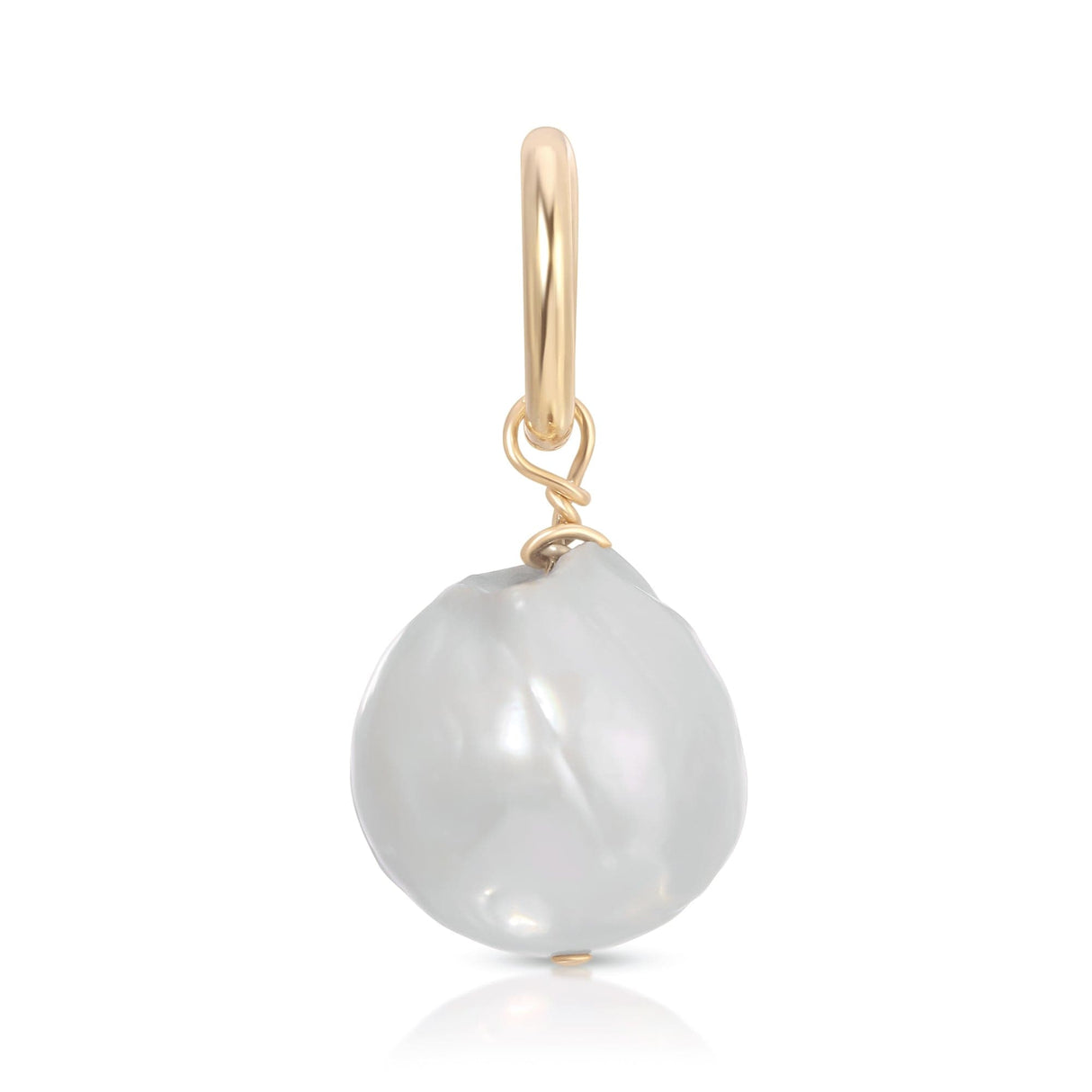 Medium Baroque Pearl Pendant - Sumiye Co