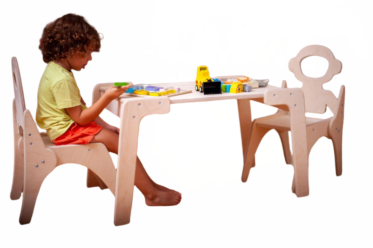 Montessori Table and Chair Set - Sumiye Co