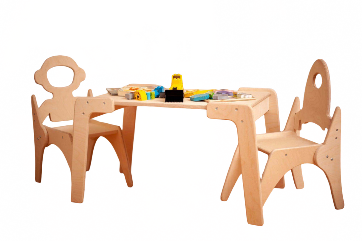 Montessori Table and Chair Set - Sumiye Co