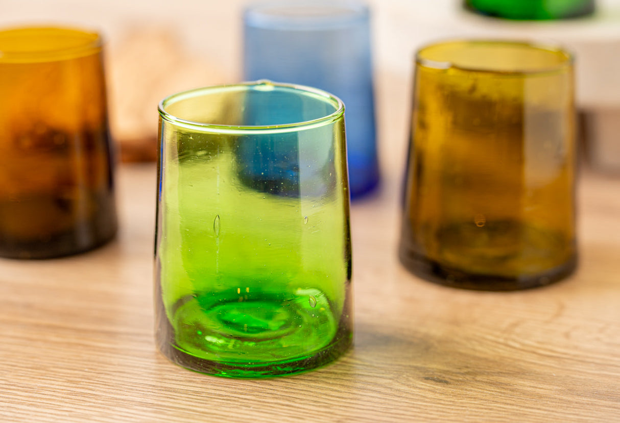 Moroccan Cone Glassware Set of 6 - Sumiye Co