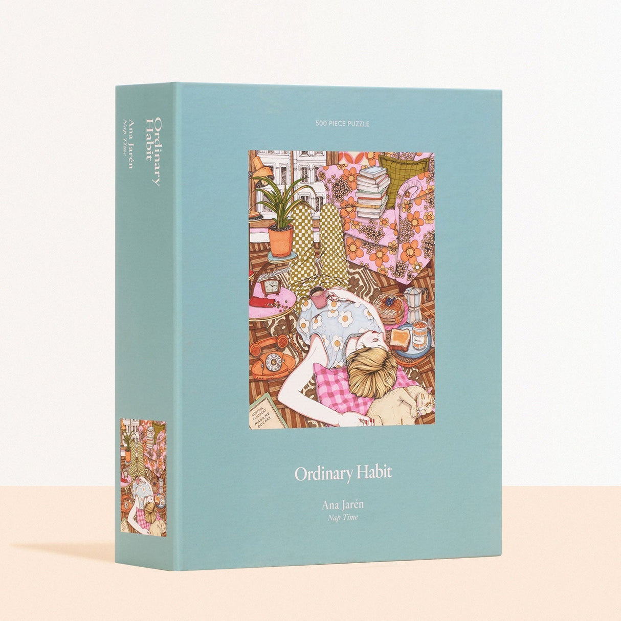 Nap Time 500 Piece Puzzle | Artist Ana Jaren - Sumiye Co