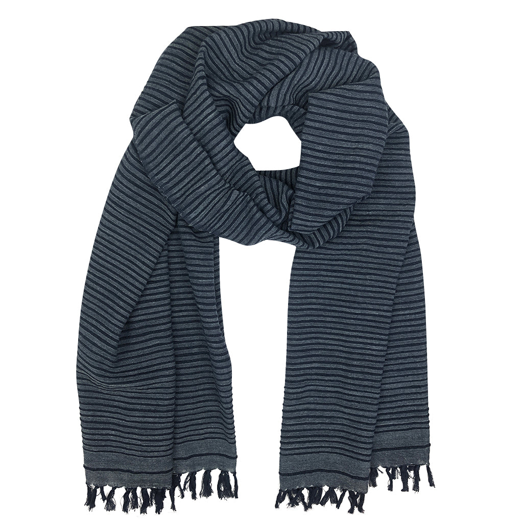 Ethiopian Stripe Wrap Scarf by SLATE + SALT - Sumiye Co