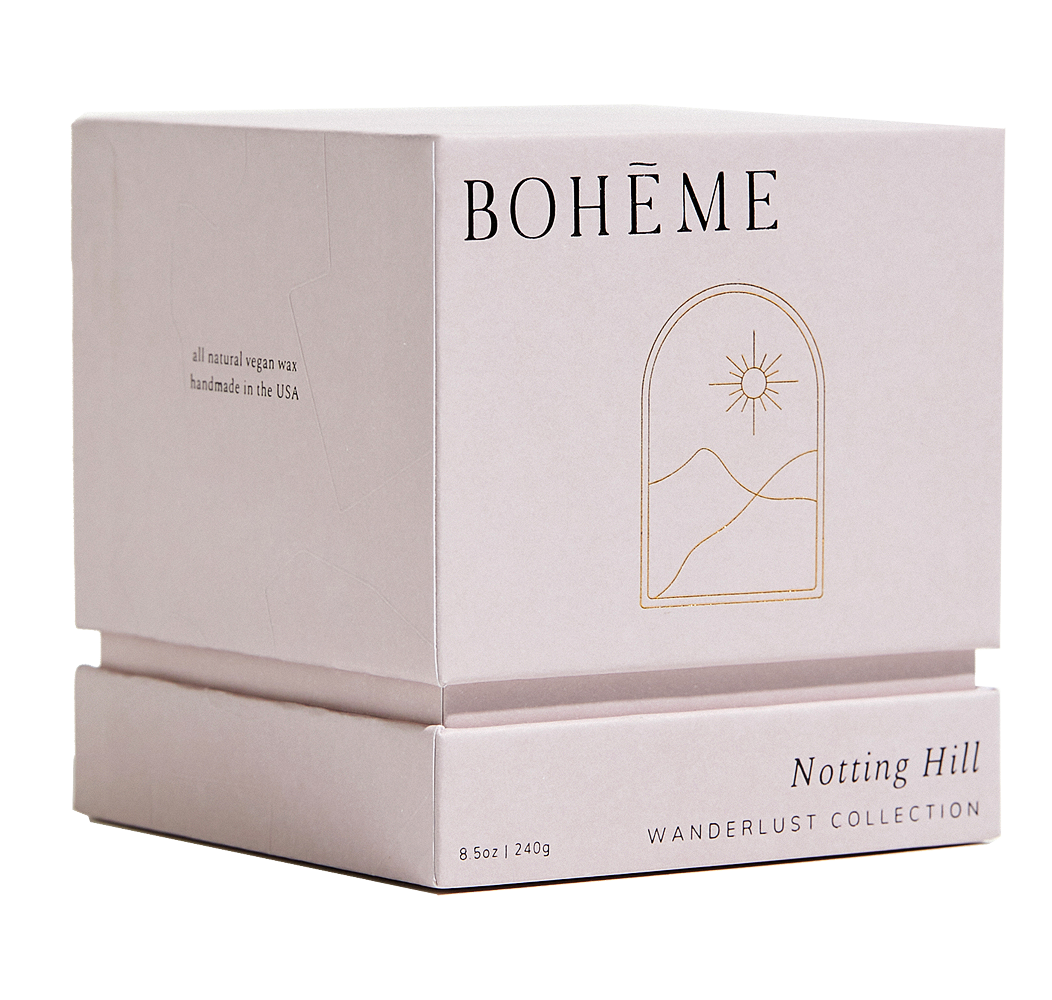 Notting Hill Scented Candle by Boheme Fragrances