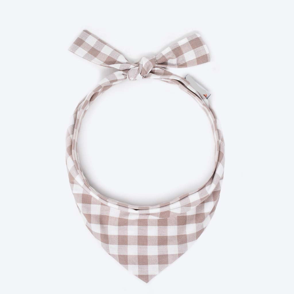 Pet Gingham Bandana - Sumiye Co