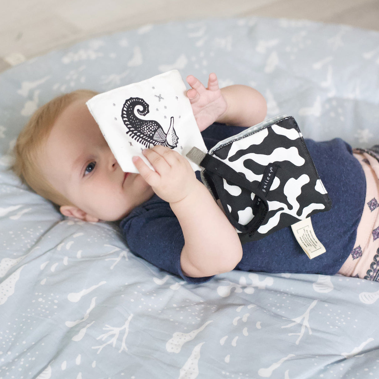 Crinkle Pages Stroller Toy - Ocean Stroller Toys Alaska