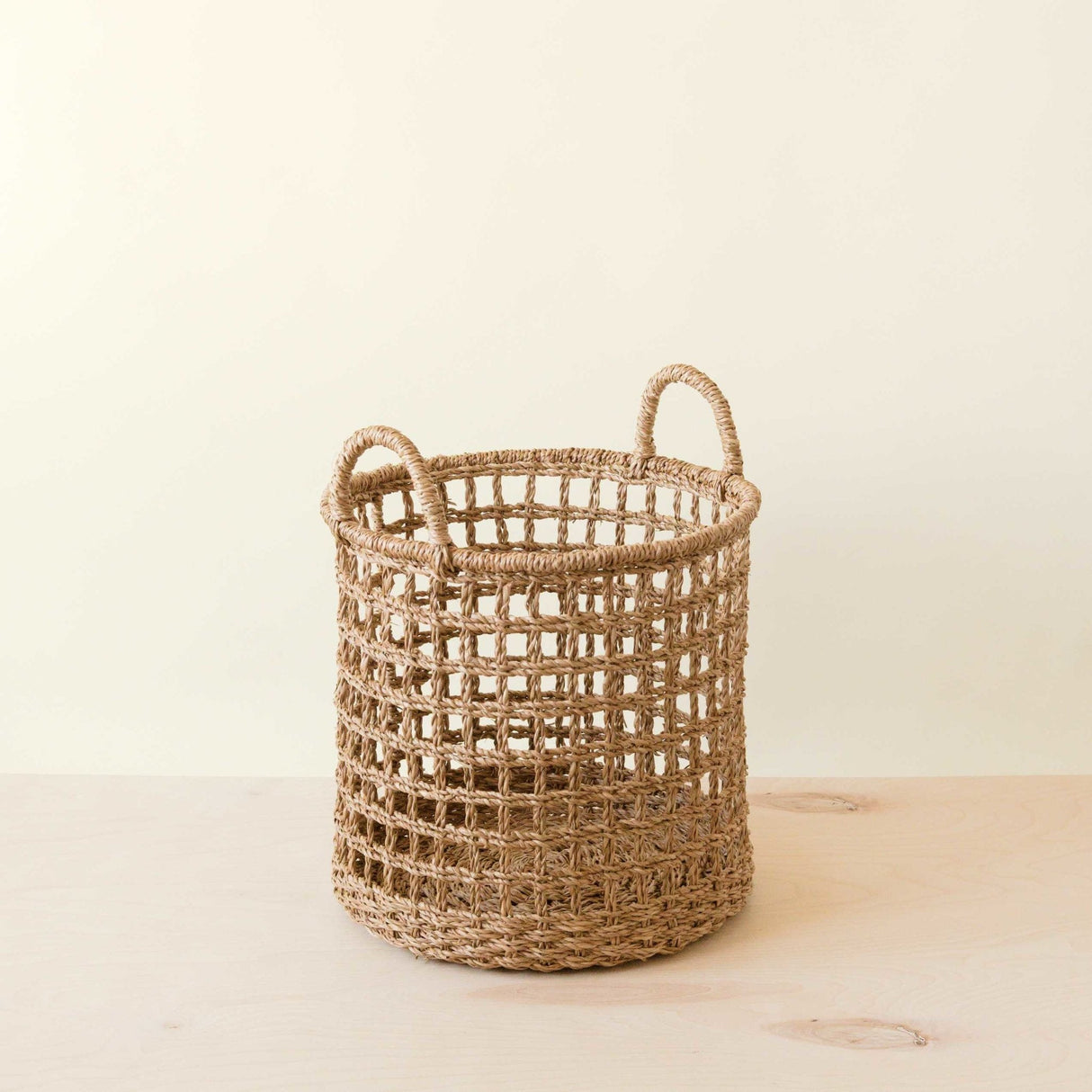 - Open Weave Baskets with Handle, set of 3 - Storage Baskets | LIKHA - LIKHÂ