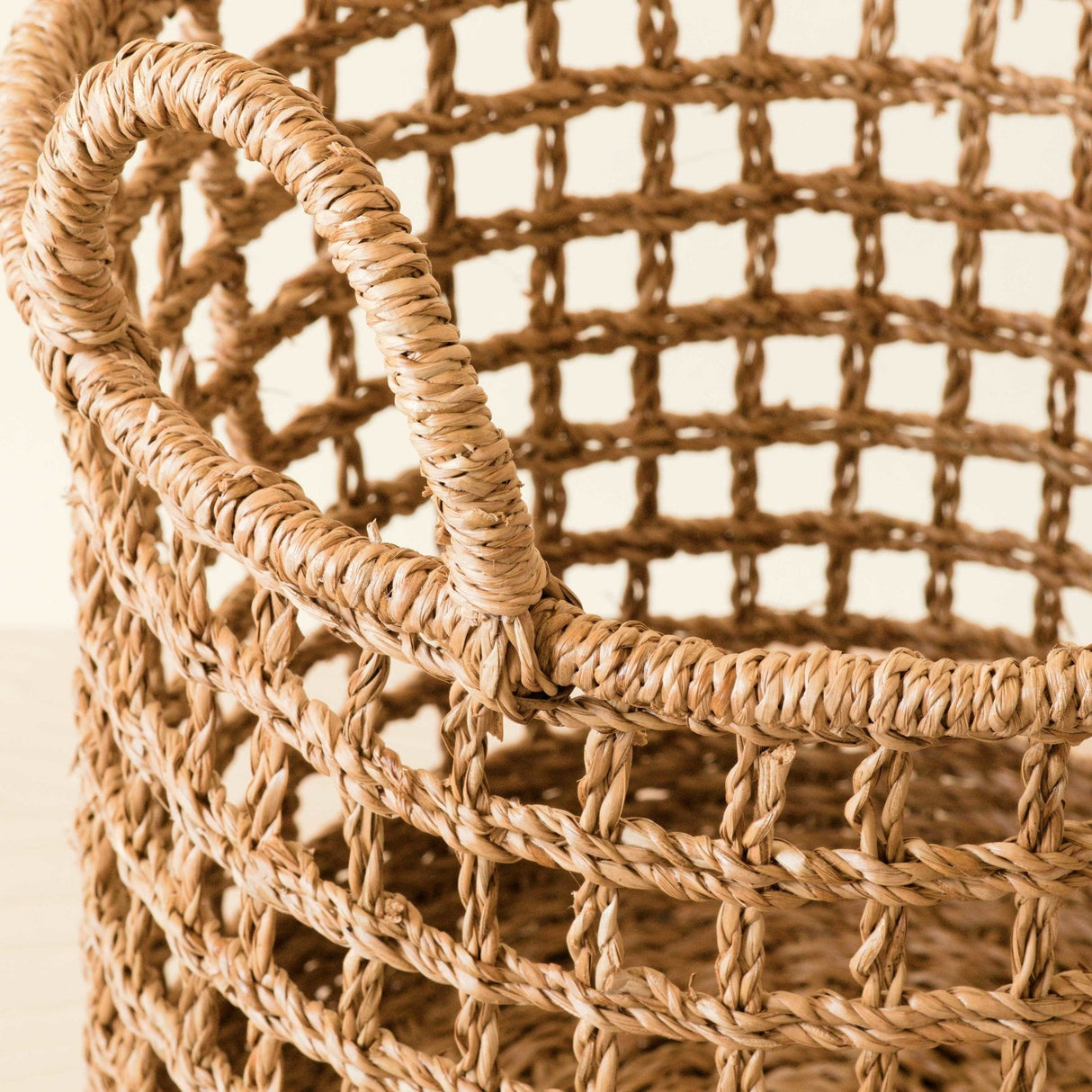 - Open Weave Baskets with Handle, set of 3 - Storage Baskets | LIKHA - LIKHÂ