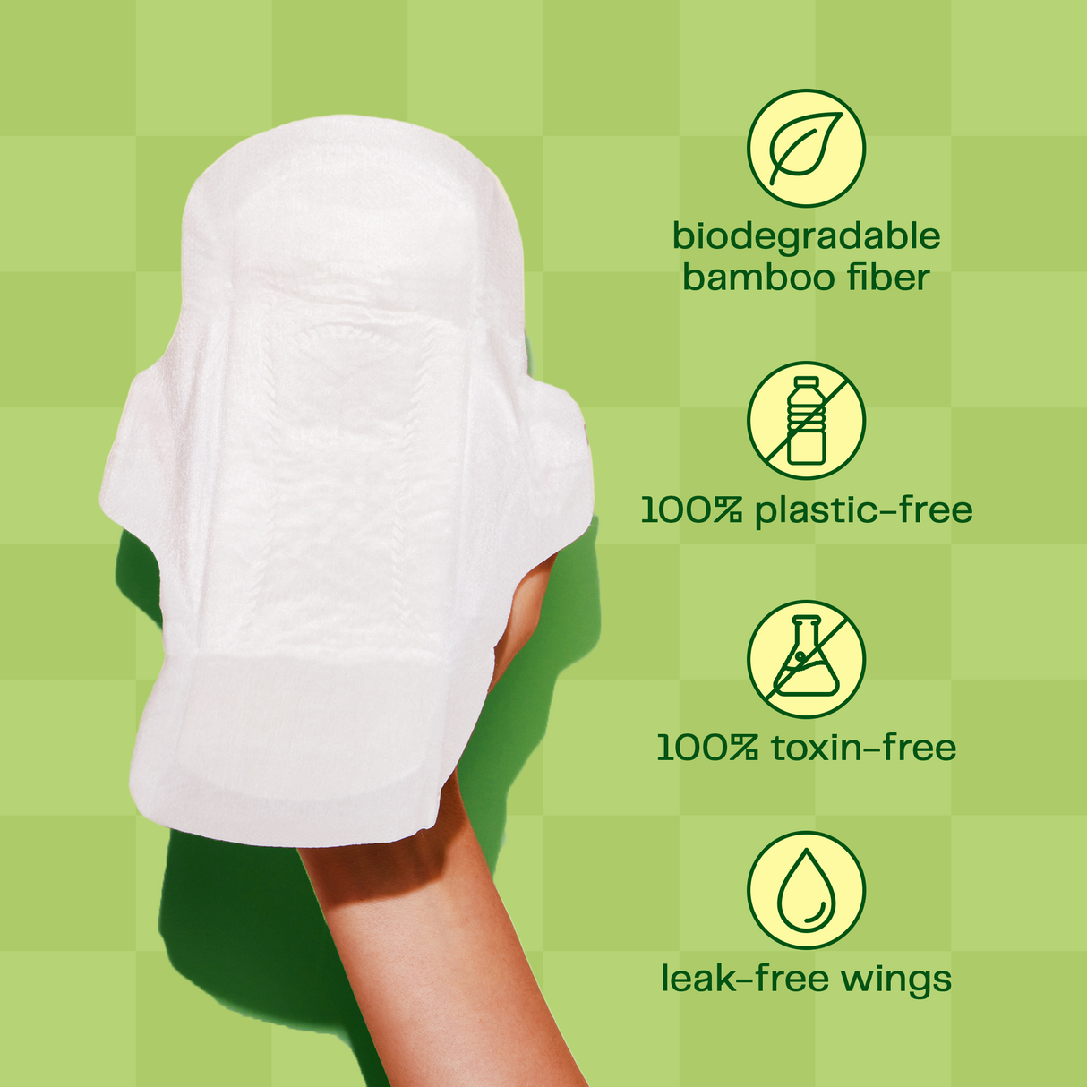 Winged Bamboo Pads Bundle | Feminine Products - Sumiye Co