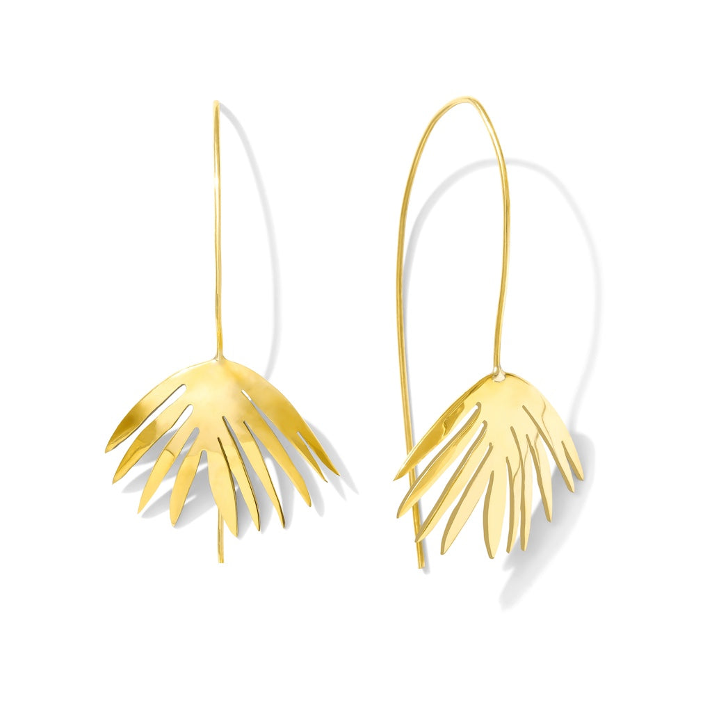 Palm Pull Threader Earrings-0