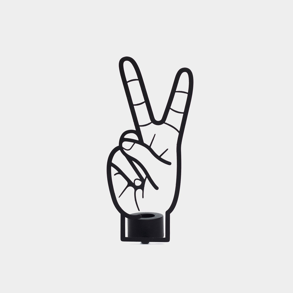 CandleHand Taper Candle Holder - Peace by 54Celsius - Sumiye Co