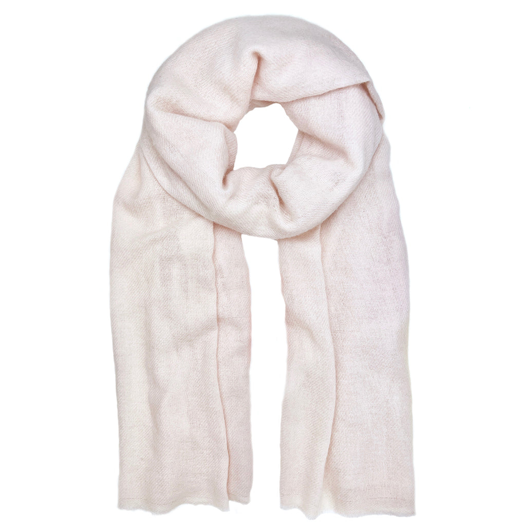 Rose Handloom Cashmere Scarf-0