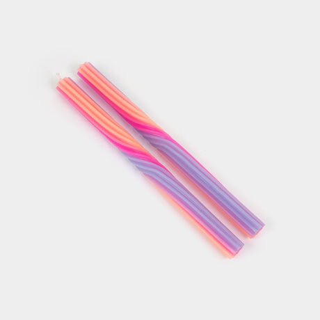 Pivot Candles - Orange, Pink & Lavender (2 pack) - Sumiye Co