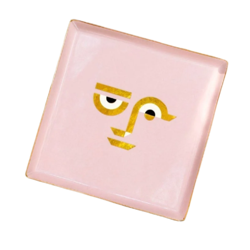 Apollo Ceramic Tray - Pink by OCTAEVO - Sumiye Co