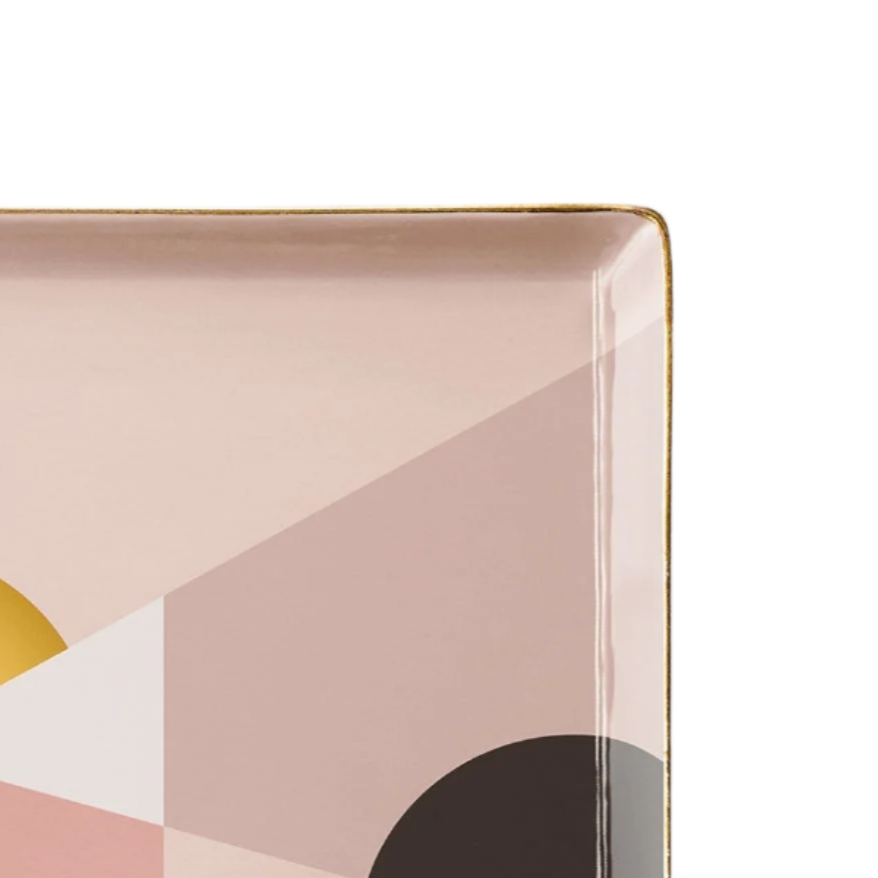 Siena Ceramic Tray - Pink by OCTAEVO - Sumiye Co