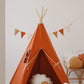“Red Fox” Teepee and Round Mat Set
