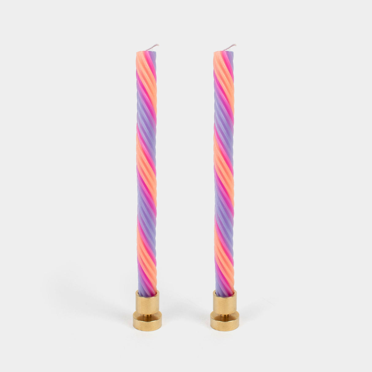 Rope Candles - Orange, Pink & Lavender (2 pack) - Sumiye Co