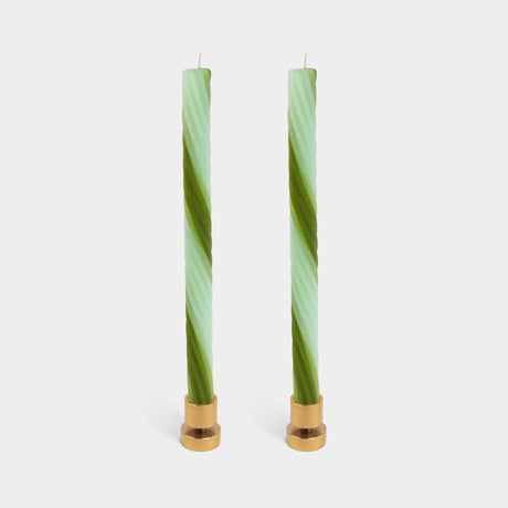 Rope Candles - Green (2 pack) - Sumiye Co