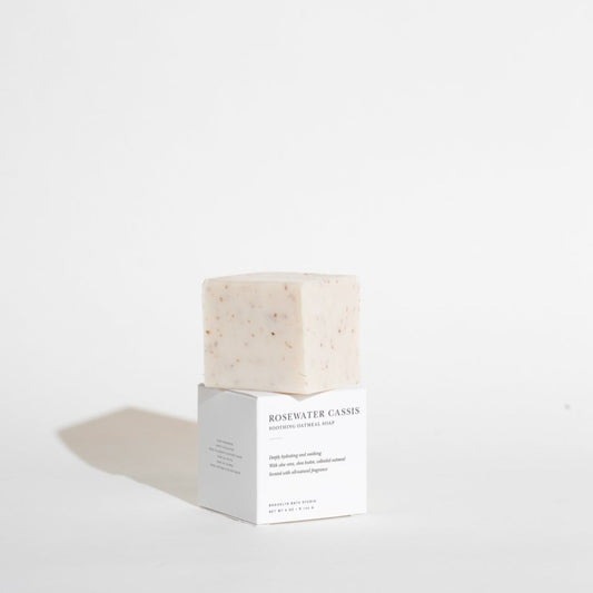 Rosewater Cassis Soothing Oatmeal Bath Bar