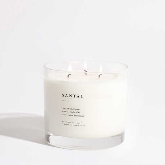 Santal Maximalist 3-Wick Candle by Brooklyn Candle Studio