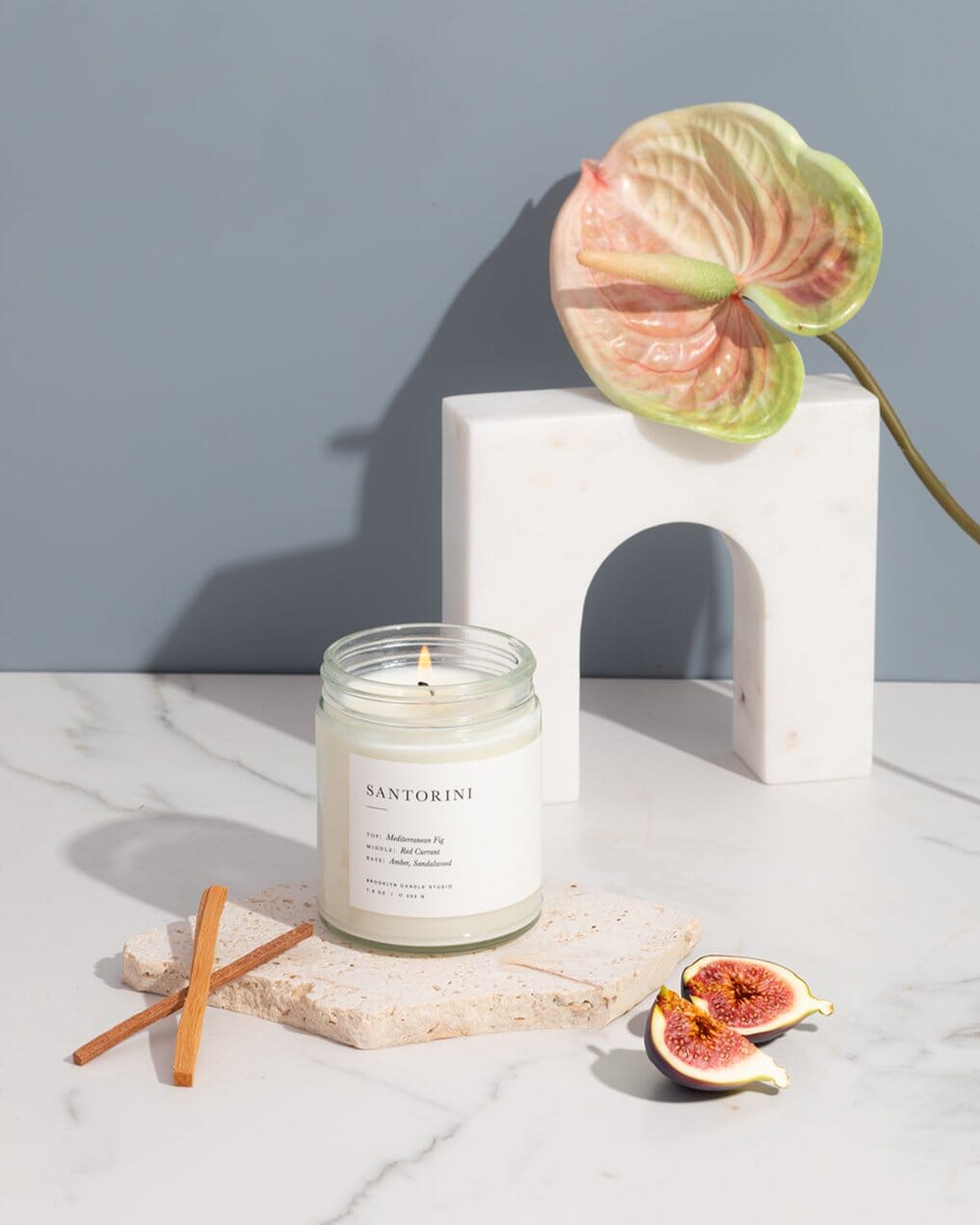 Santorini Jar Candle - Sumiye Co