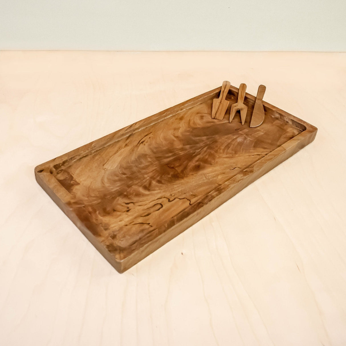 Serving Tray - Rectangle Serving Tray - Acacia Wood | LIKHÂ - LIKHÂ