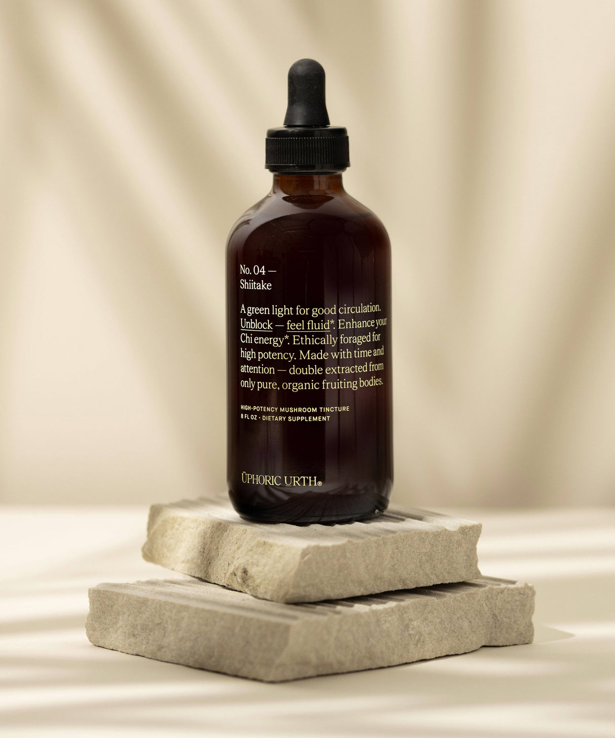 No. 04 — Shiitake Tincture | Immunity, Healthy Circulation, Cholesterol, Anti-Inflammatory - Sumiye Co