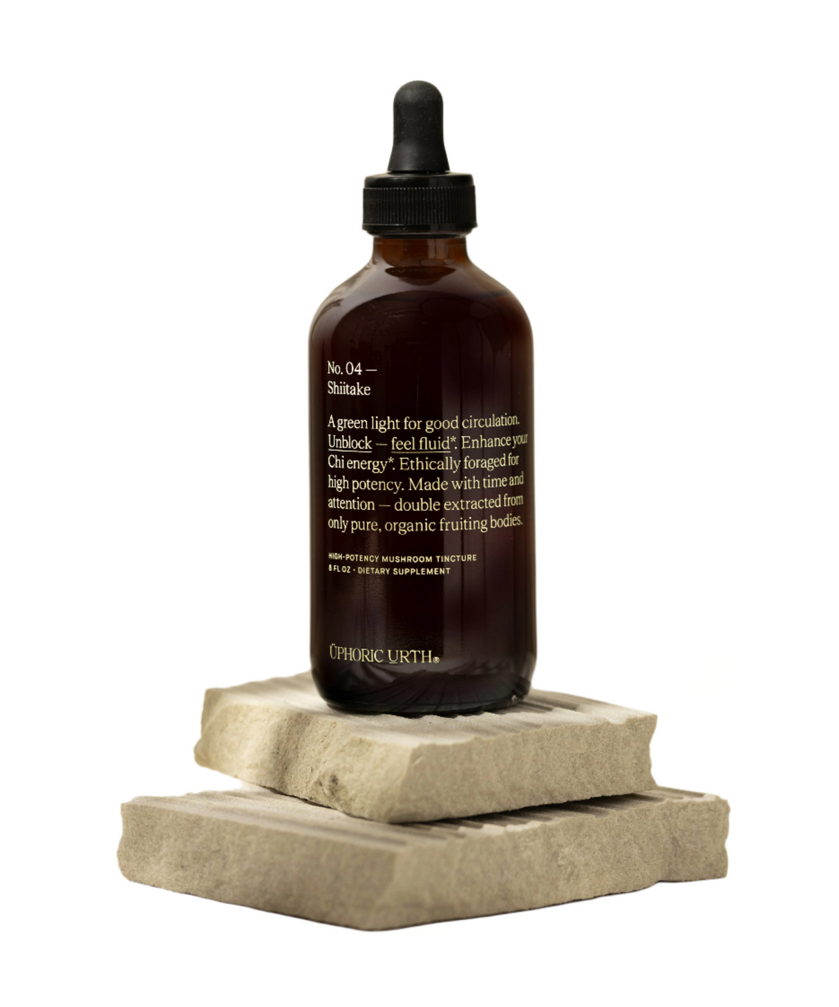 No. 04 — Shiitake Tincture | Immunity, Healthy Circulation, Cholesterol, Anti-Inflammatory - Sumiye Co