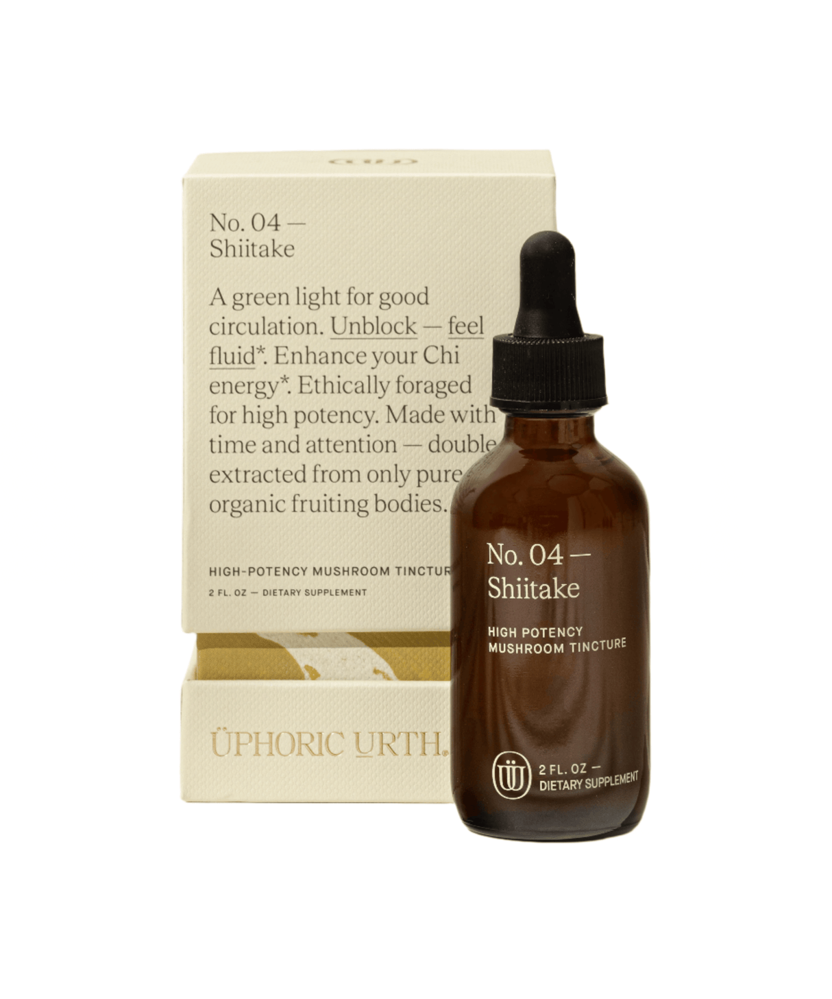 No. 04 — Shiitake Tincture | Immunity, Healthy Circulation, Cholesterol, Anti-Inflammatory - Sumiye Co