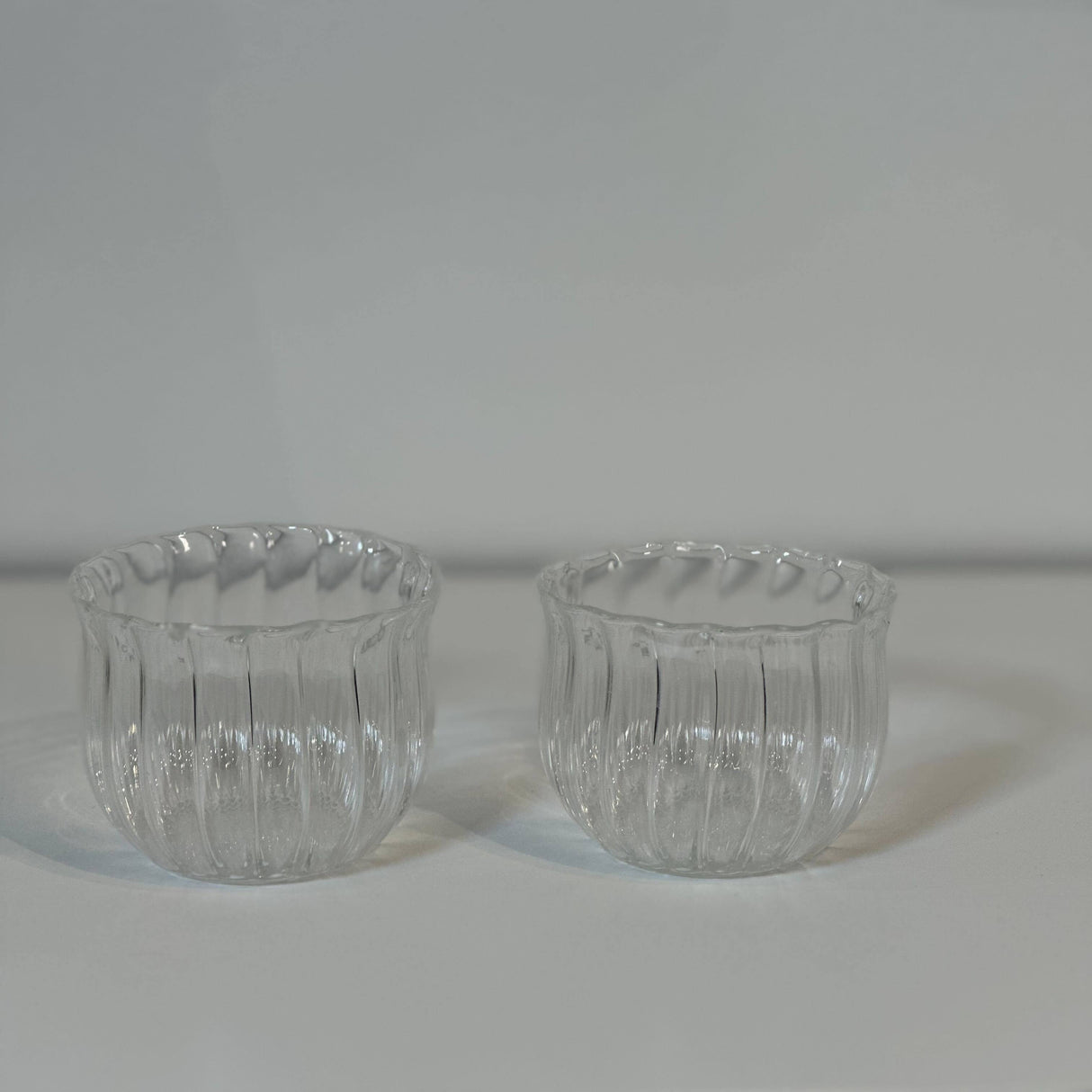 Kira Small Glass Cups - Set of 4 - Sumiye Co