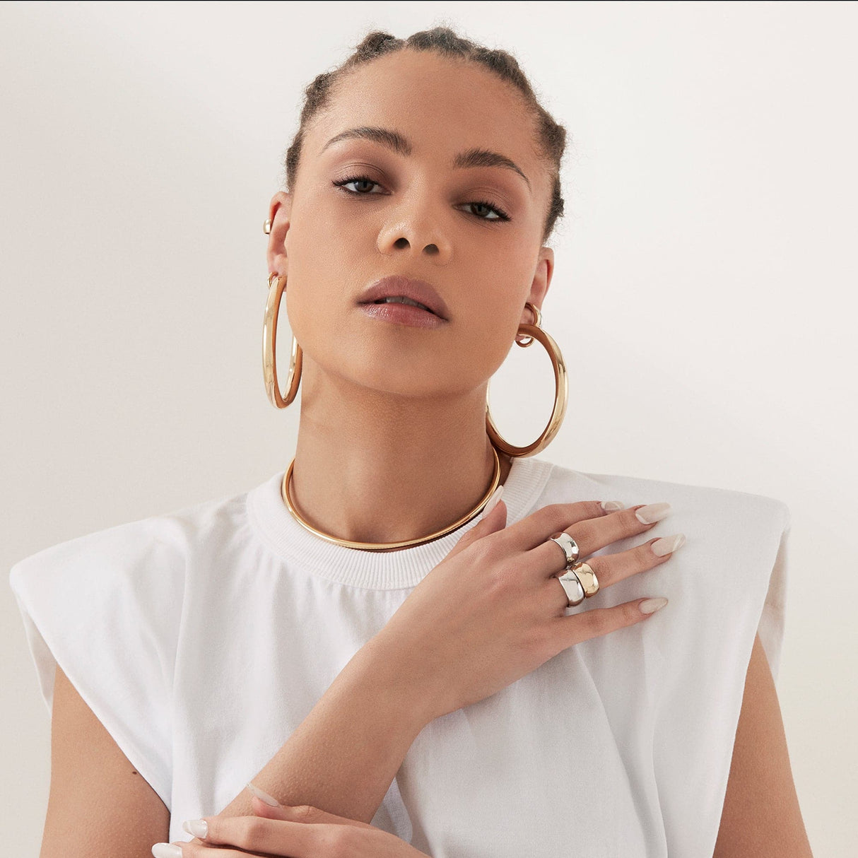 Simple Round Collar - Sumiye Co