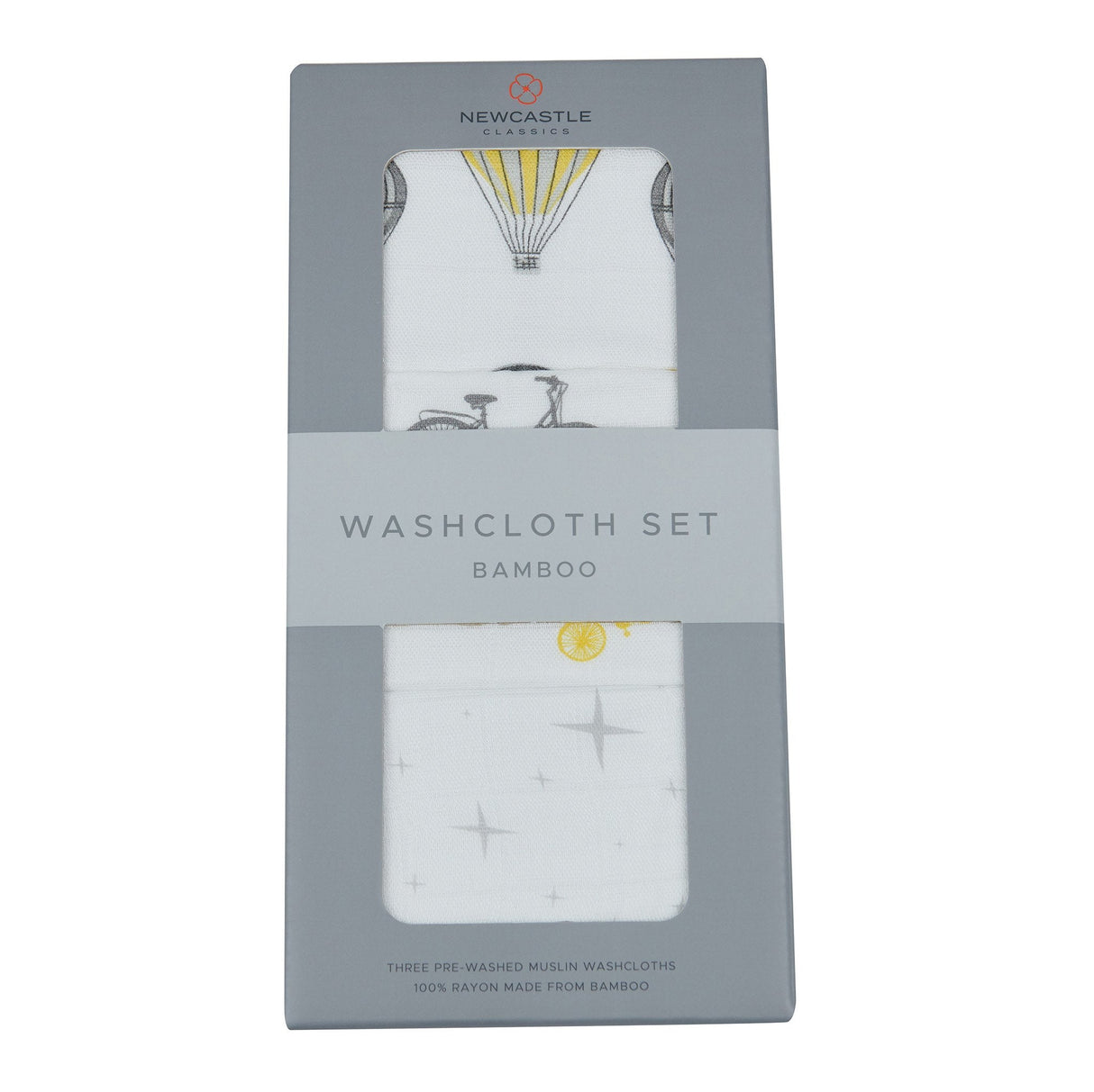 World Traveler Bamboo Washcloth Set 3PK-0