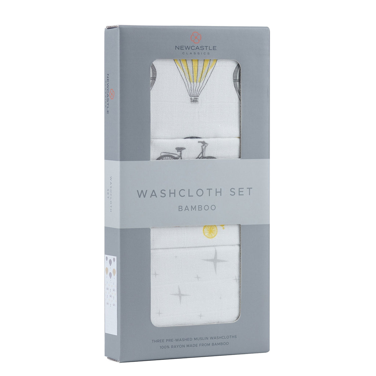 World Traveler Bamboo Washcloth Set 3PK-1