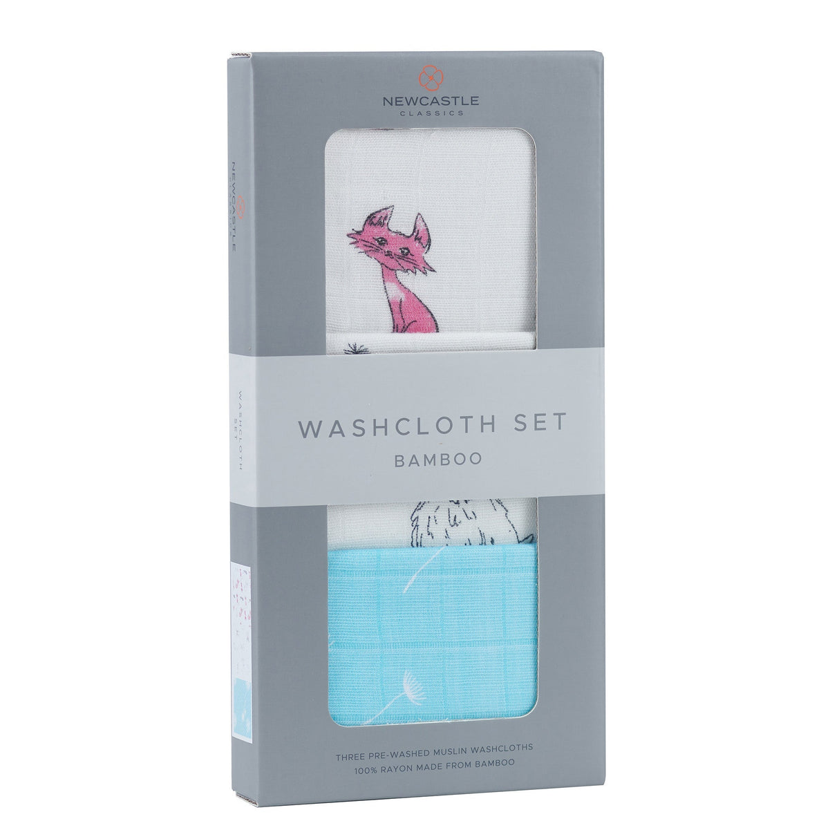 Dandelions Bamboo Washcloth Set 3PK-1