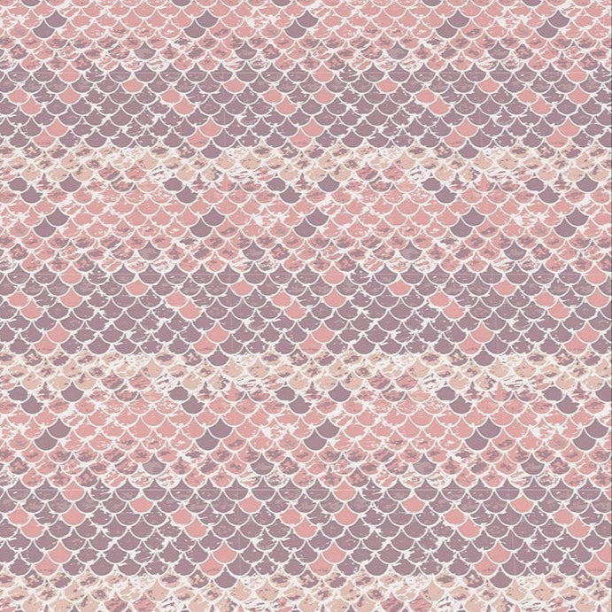 Mermaids and Scales Bamboo Muslin Newcastle Blanket-3