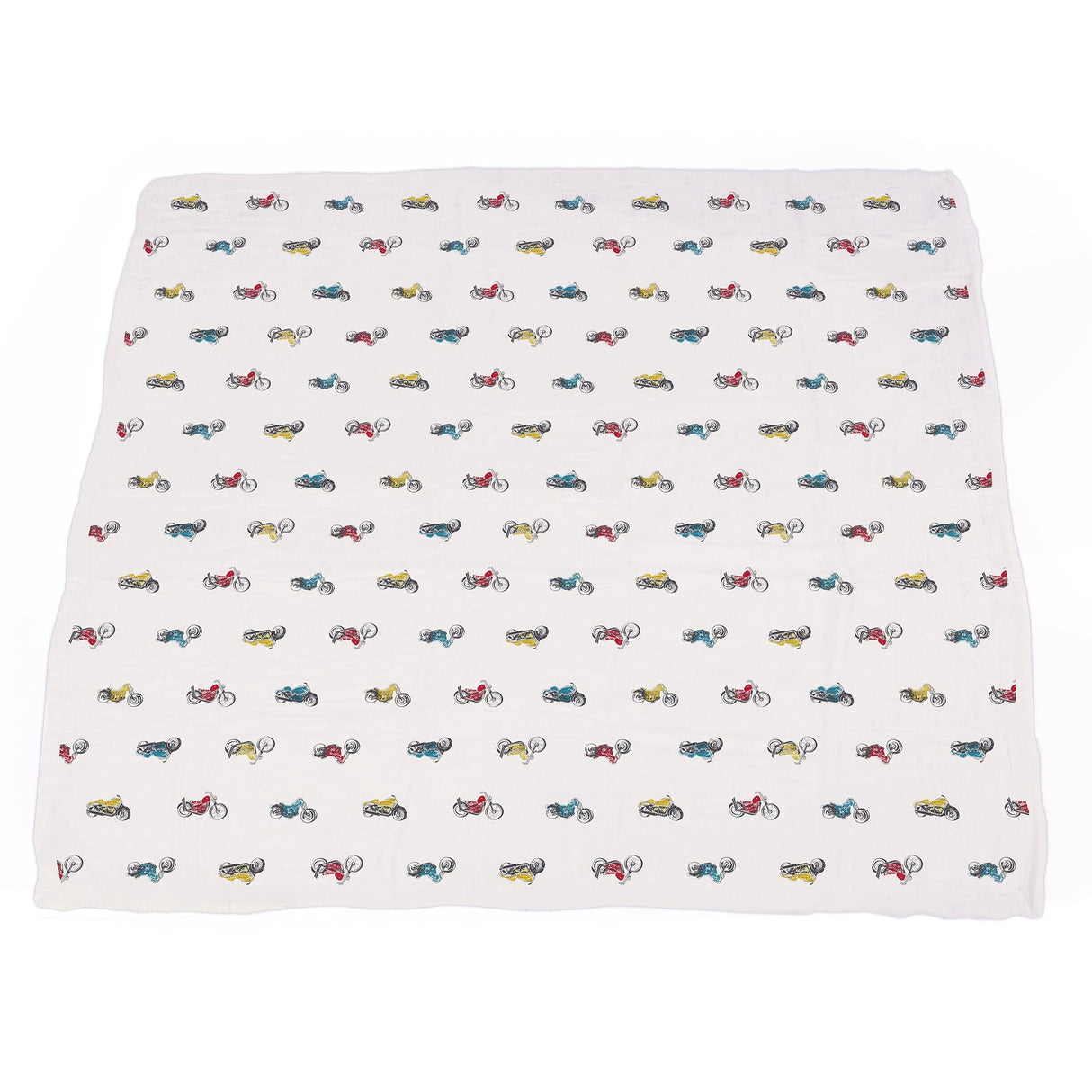 Vintage Muscle Cars and Motorcycles Bamboo Muslin Newcastle Blanket-4