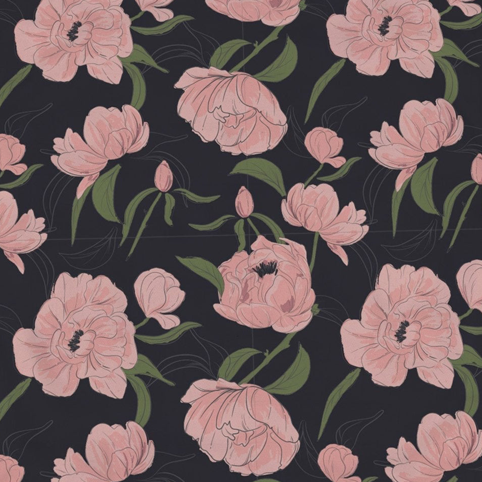Peonies Newcastle Blankie-1