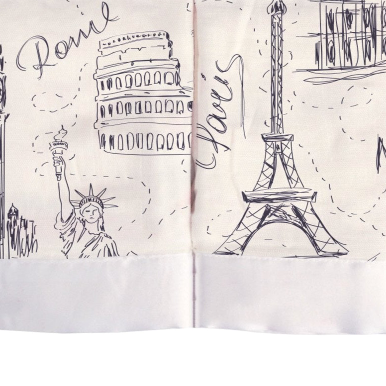 Security Blanket 2PK | Bamboo Fabric - London, Paris, New York - Sumiye Co